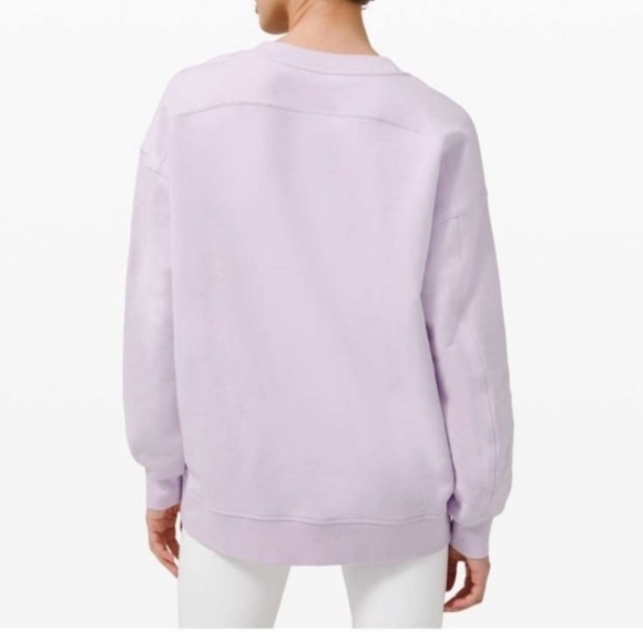 LULULEMON PERFECTLY OVERSIZE CREWNECK SWEATER 💜 - Picture 2 of 6